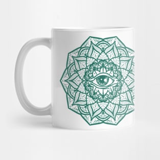 Lotus All Seeing Eye Mug